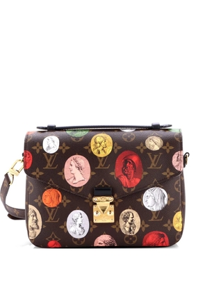 Louis Vuitton Pre-Owned Pochette Metis Limited Edition Fornasetti Cameo Monogram Canvas crossbody bag - Brown