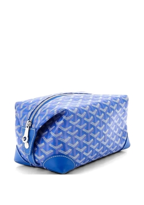 Goyard Pre-Owned Boeing Trousse de Toilette Pouch Coated Canvas 25 clutch bag - Blue