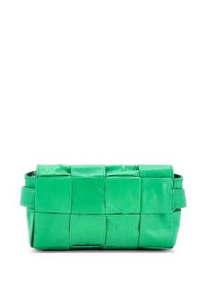 Bottega Veneta Pre-Owned Cassette Maxi Intrecciato Leather belt bag - Green