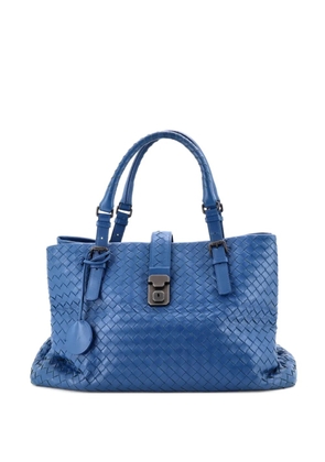 Bottega Veneta Pre-Owned Roma Bag Intrecciato Nappa Large tote bag - Blue