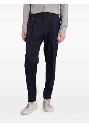 Low Brand Tokyo pleated-detail trousers - Blue