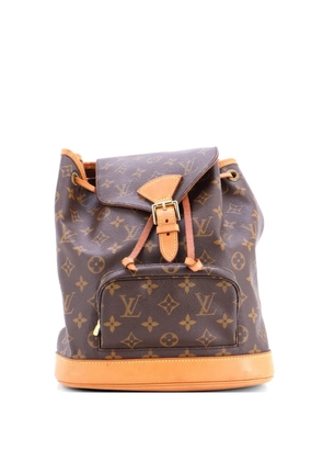 Louis Vuitton Pre-Owned Vintage Montsouris Monogram Canvas MM backpack - Brown