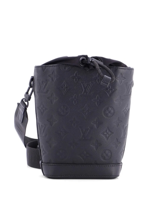 Louis Vuitton Pre-Owned Noe Sling Bag Monogram Shadow Leather crossbody bag - Black