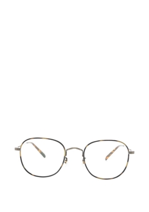 Oliver Peoples Merh round-frame glasses - Brown