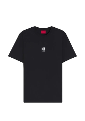 HUGO logo-print T-shirt - Black