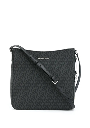 Michael Michael Kors jet set monogram-print bag - Black