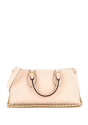 Louis Vuitton Pre-Owned OnTheGo Monogram Empreinte Giant East West tote bag - Neutrals