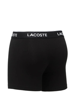Lacoste logo-waistband boxer briefs set (set of three) - Black