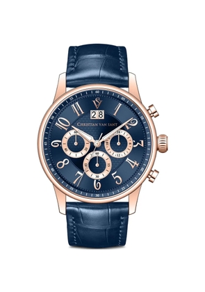CHRISTIAN VAN SANT Heritage 42mm watch - Blue