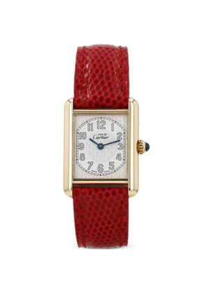 Cartier 1990s Tank Must 29mm watch - Silver