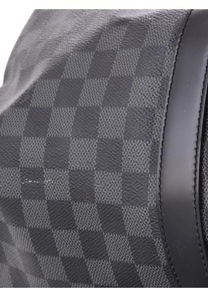 Louis Vuitton Pre-Owned Keepall Bandouliere Bag Damier Graphite 45 travel bag - Black