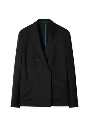 Paul Smith A Suit To Travel In double-breasted wool blazer - Black