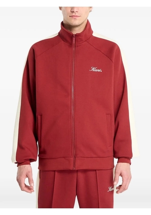 karl kani zip-up sweatshirt - Red