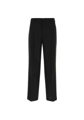 Séfr pressed-crease straight-leg trousers - Black