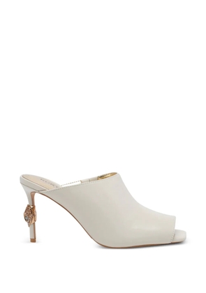 Kurt Geiger London Eagle crystal-embellished mules - Neutrals