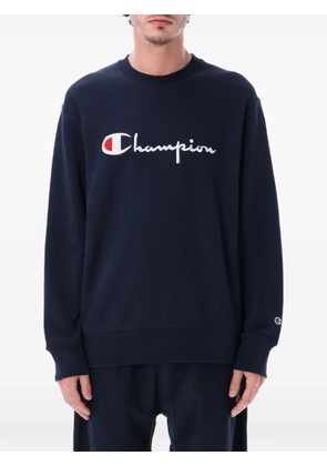 Champion logo-embroidered sweater - Blue