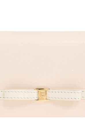 Ferragamo mini bow wallet - Pink