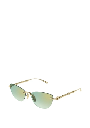 Gucci Eyewear cat-eye sunglasses - Gold