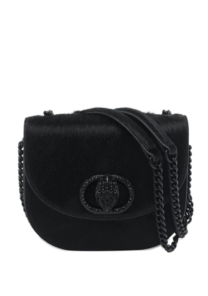 Kurt Geiger London Chelsea faux-pony crossbody bag - Black