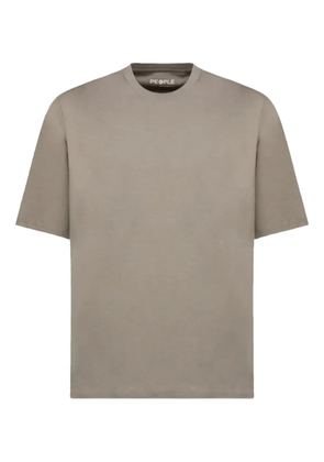 People Of Shibuya crew-neck cotton T-shirt - Green