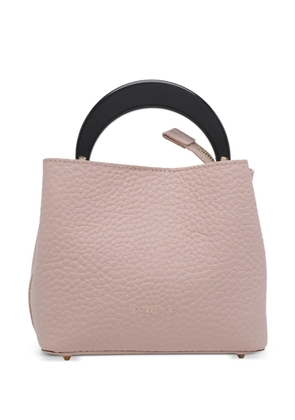 MY BEST BAG grainy leather handbag - Pink