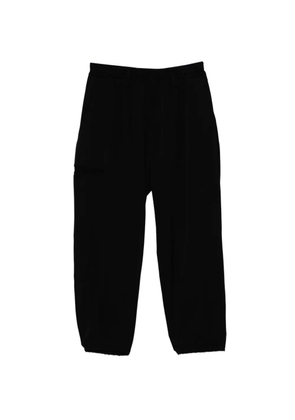 Yohji Yamamoto gabardine pocket trousers - Black