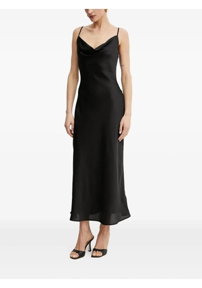 GUESS USA cowl-neck slip dress - Black