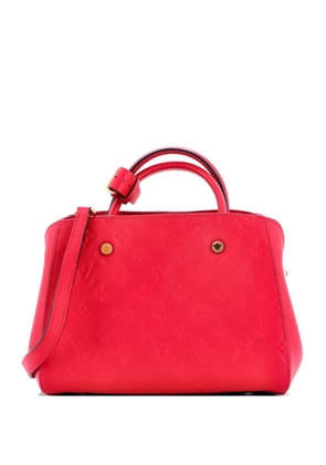 Louis Vuitton Pre-Owned Montaigne Handbag Monogram Empreinte Leather BB satchel - Pink