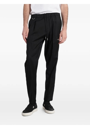 Low Brand Tokyo zip-pocket trousers - Black