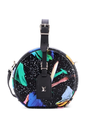 Louis Vuitton Pre-Owned Petite Boite Chapeau Bag Limited Edition Splash Leather crossbody bag - Black