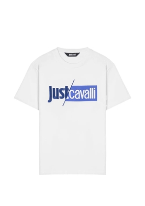 Just Cavalli logo-print t-shirt - White