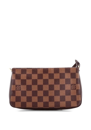 Louis Vuitton Pre-Owned Navona Pochette Accessoires Damier clutch bag - Brown