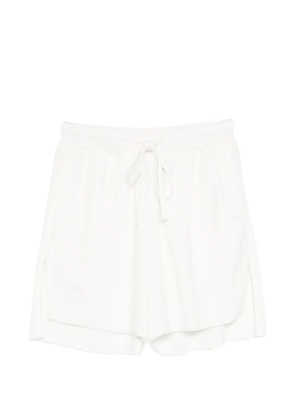 Thom Krom drawstring layered shorts - White