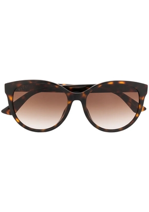 Gucci Eyewear GG0636SK soft-round sunglasses - Brown