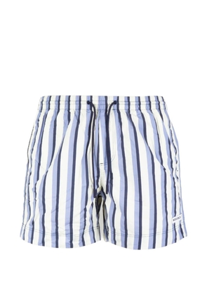 Woolrich striped swim shorts - White