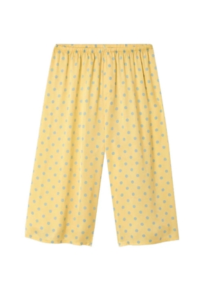American Vintage Bovalow polka dot shorts - Yellow