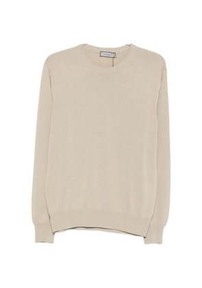 Canali crew-neck sweater - Neutrals