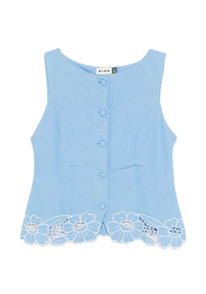 Rixo Lucca sleeveless blouse - Blue