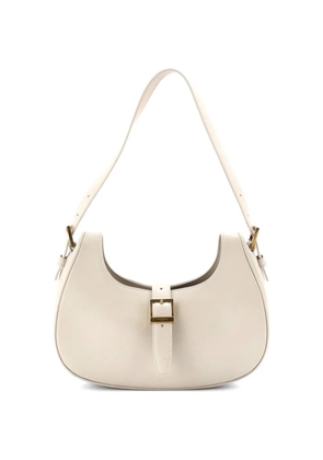 Saint Laurent Pre-Owned Le Fermoir Shiny Leather hobo bag - Neutrals