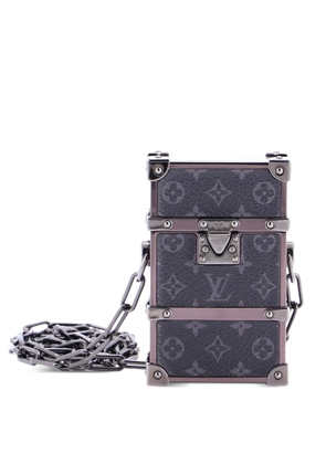 Louis Vuitton Pre-Owned Trunk Box Pouch Monogram Eclipse Canvas crossbody bag - Black