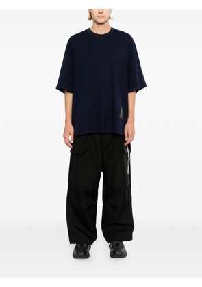 Mastermind Japan graphic-print boxy T-shirt - Blue