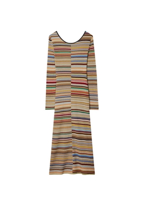 Paul Smith Signature Stripe ribbed-knit dress - Neutrals