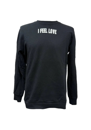 Givenchy Pre-Owned I Feel Love fleece sweater - Black
