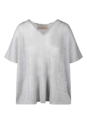 Circus Hotel oversized top - Silver