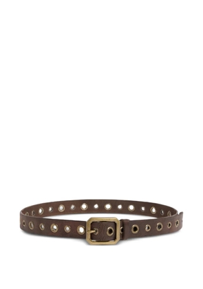 DSQUARED2 eyelet buckle belt - Brown