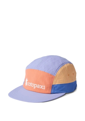 COTOPAXI panelled logo-print cap - Purple