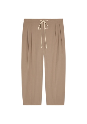 Maria McManus pleated drawstring trousers - Neutrals