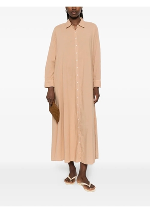 Xirena Boden buttoned long-sleeves midi dress - Brown