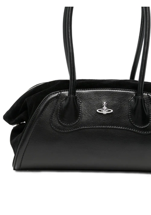 Vivienne Westwood small Shirley Orb shoulder bag - Black