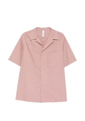 Hevo Novoli short-sleeve chest-pocket shirt - Pink